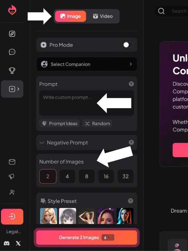 Step 1 Set Up Your Image