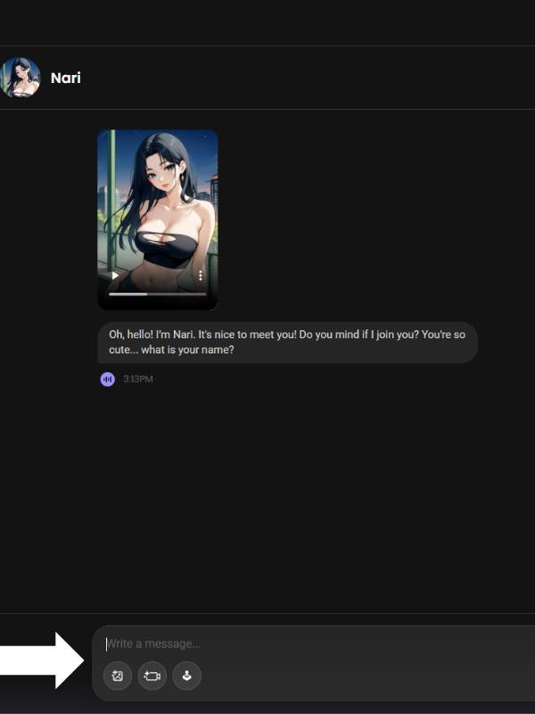 Step 2 Open the Chat and Start Talking