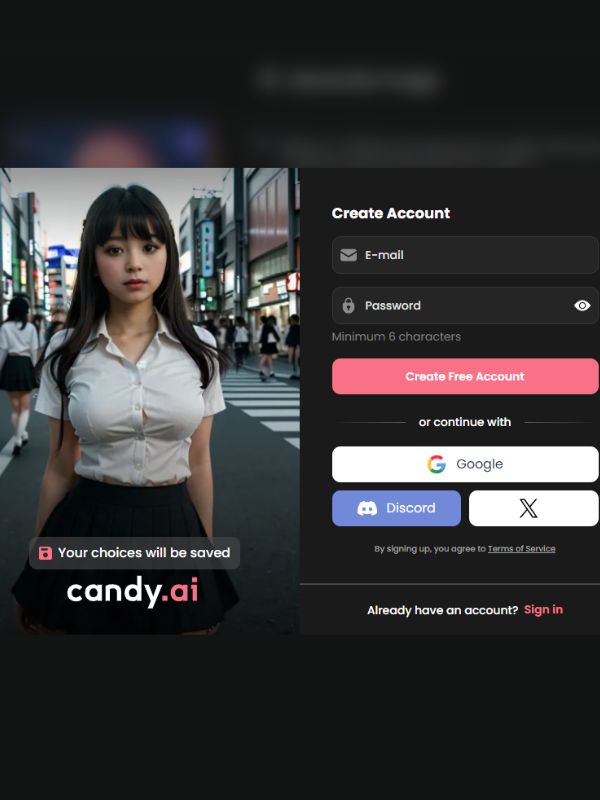 Step 3 Sign up for an account