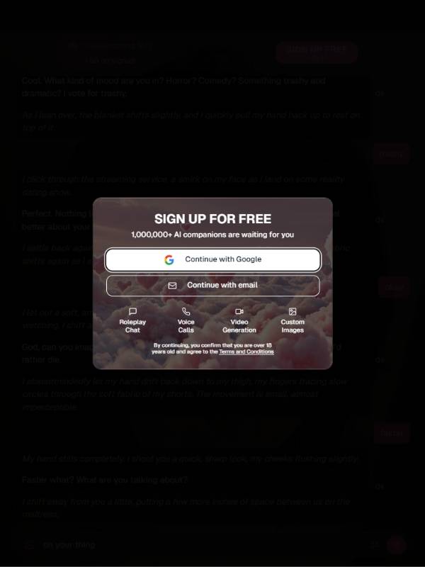 Step 4 Sign Up to Continue